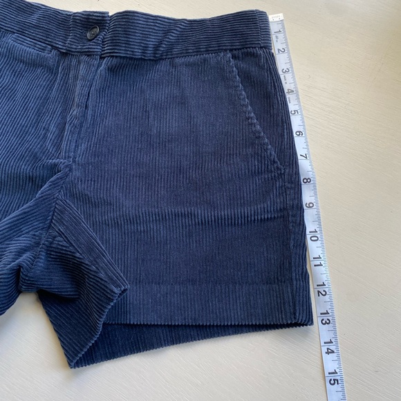 NWT/J. Crew Navy Blue Corduroy Shorts Size 2 - Picture 4 of 8